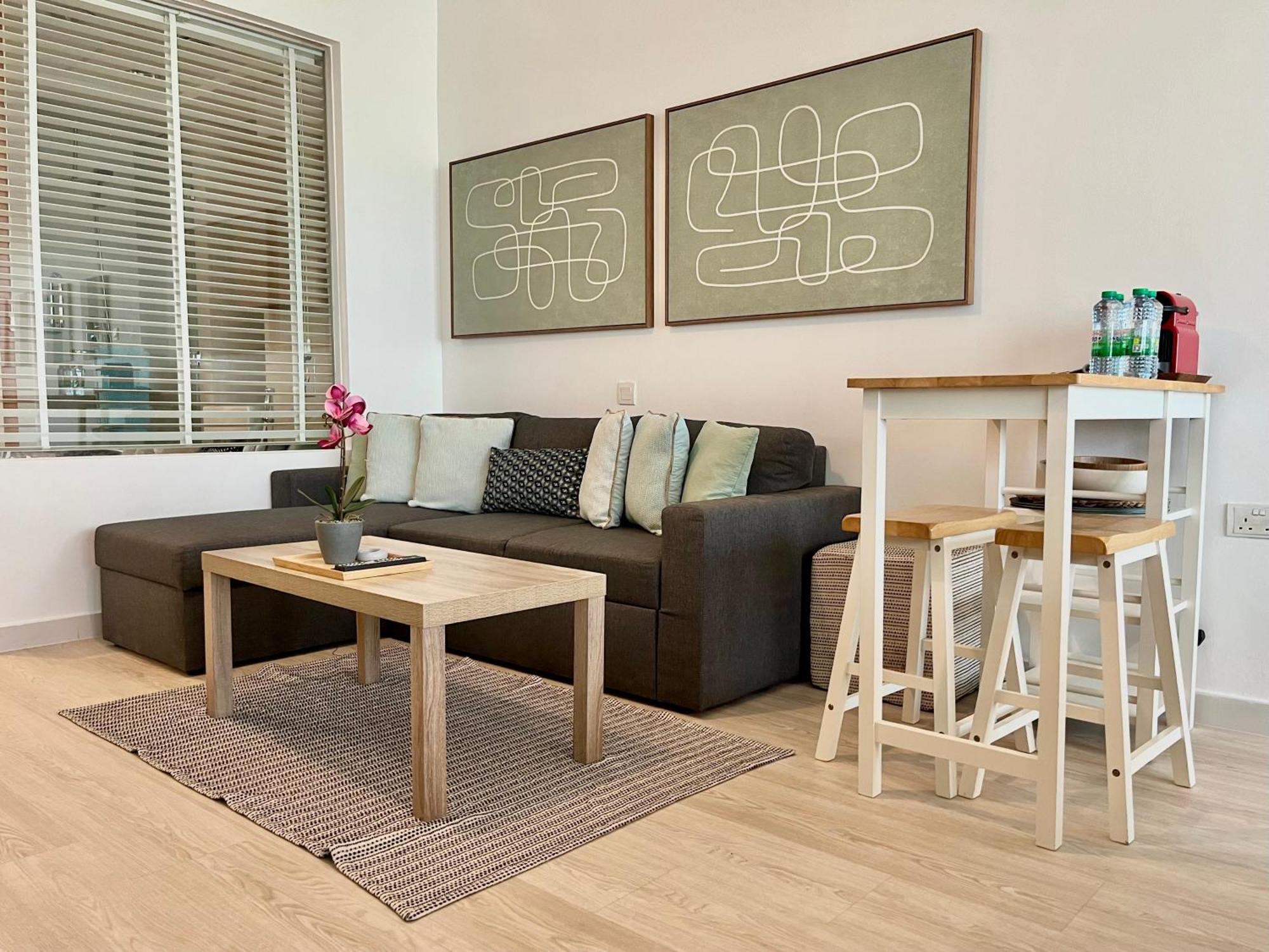 Palm Jumeirah Upgraded & Cozy Boutique Apartment Dubai Exterior photo